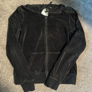 Victoria secret pink velour zip up